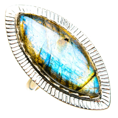 Labradorite Rings handcrafted by Ana Silver Co - RING74919