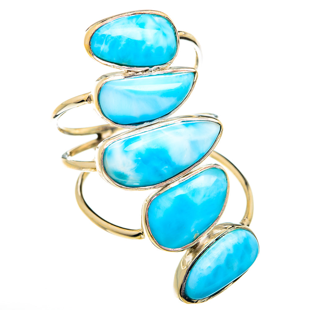 Larimar Rings handcrafted by Ana Silver Co - RING74922