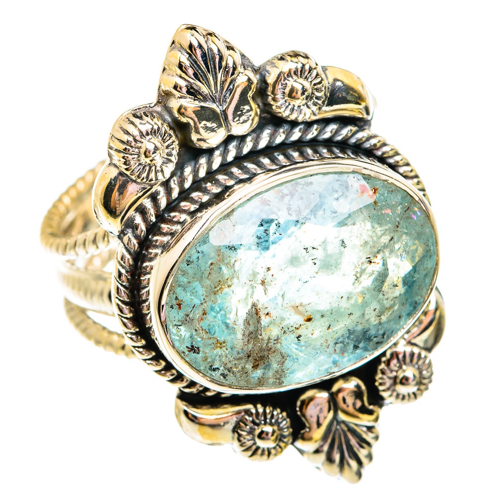 Aquamarine Rings handcrafted by Ana Silver Co - RING74923