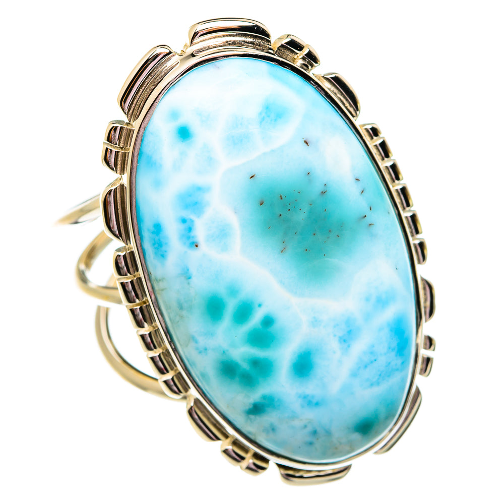 Larimar Rings handcrafted by Ana Silver Co - RING74926