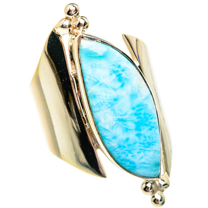 Larimar Rings handcrafted by Ana Silver Co - RING74950
