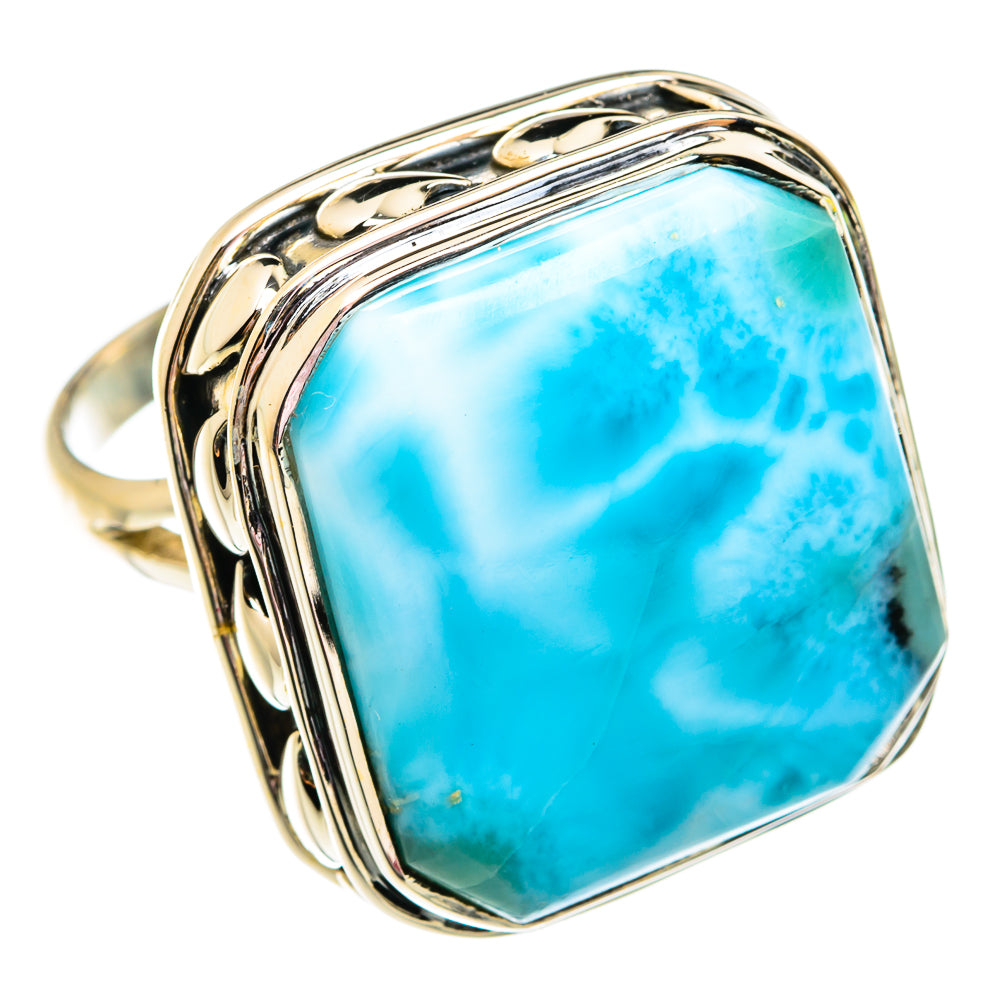 Larimar Rings handcrafted by Ana Silver Co - RING74953
