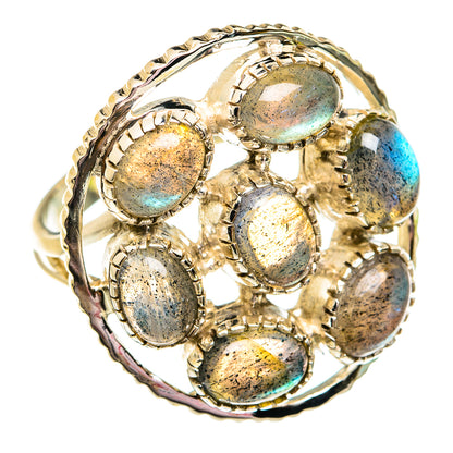 Labradorite Rings handcrafted by Ana Silver Co - RING74954