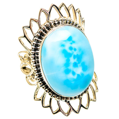 Larimar Rings handcrafted by Ana Silver Co - RING74956