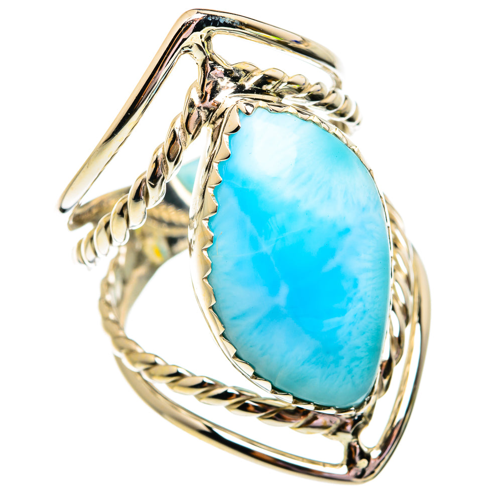 Larimar Rings handcrafted by Ana Silver Co - RING74959