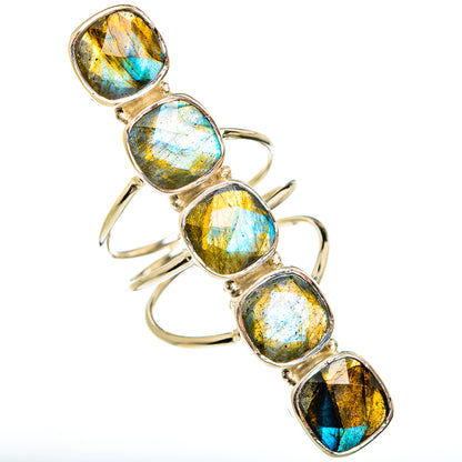 Labradorite Rings handcrafted by Ana Silver Co - RING74965