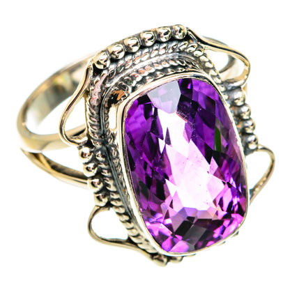 Amethyst Rings handcrafted by Ana Silver Co - RING74969