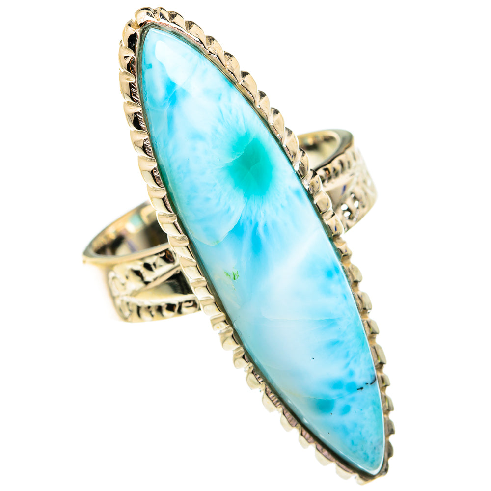 Larimar Rings handcrafted by Ana Silver Co - RING74990