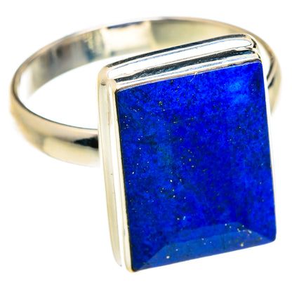 Lapis Lazuli Rings handcrafted by Ana Silver Co - RING75014