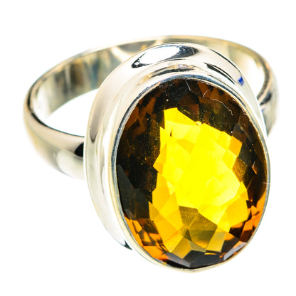 Mandarin Citrine Rings handcrafted by Ana Silver Co - RING75025