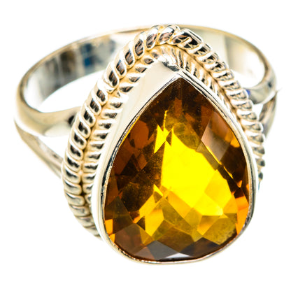 Mandarin Citrine Rings handcrafted by Ana Silver Co - RING75055