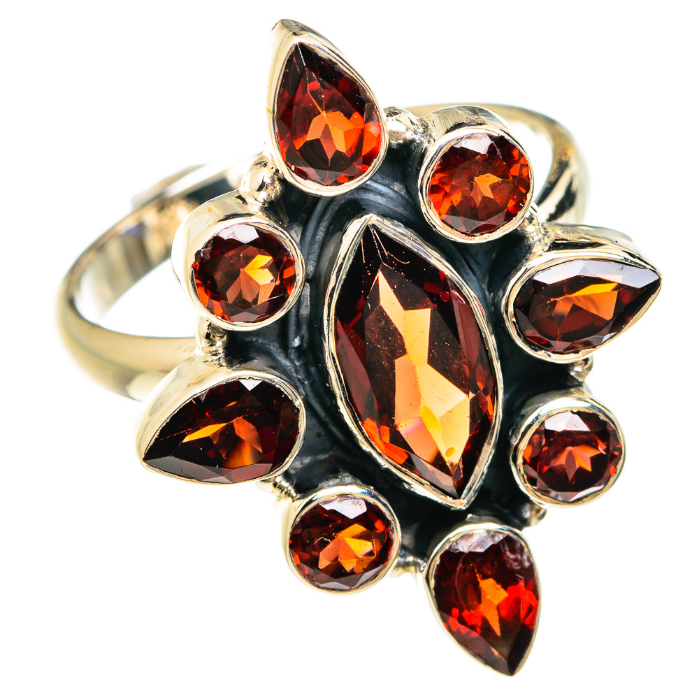 Garnet Rings handcrafted by Ana Silver Co - RING75064