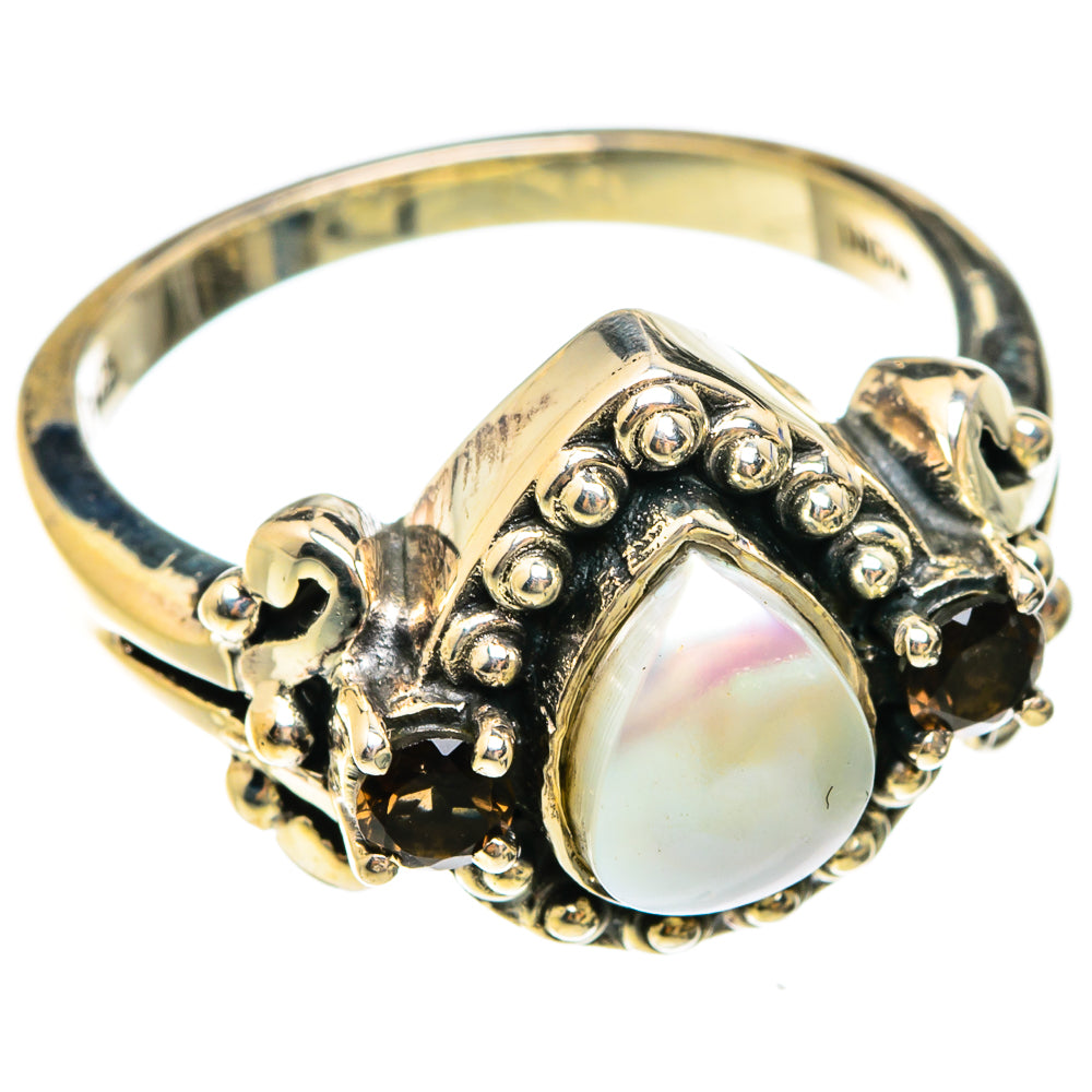 Cultured Pearl Rings handcrafted by Ana Silver Co - RING75071