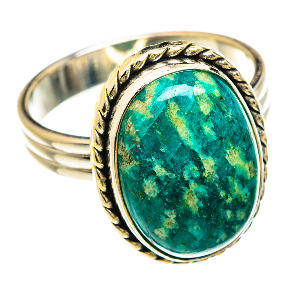 Amazonite Rings handcrafted by Ana Silver Co - RING75087
