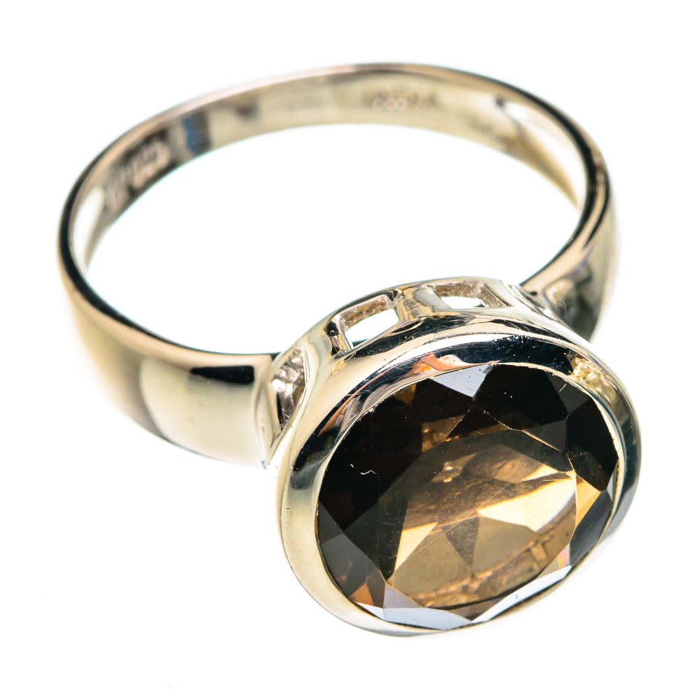 Smoky Quartz Rings handcrafted by Ana Silver Co - RING75090