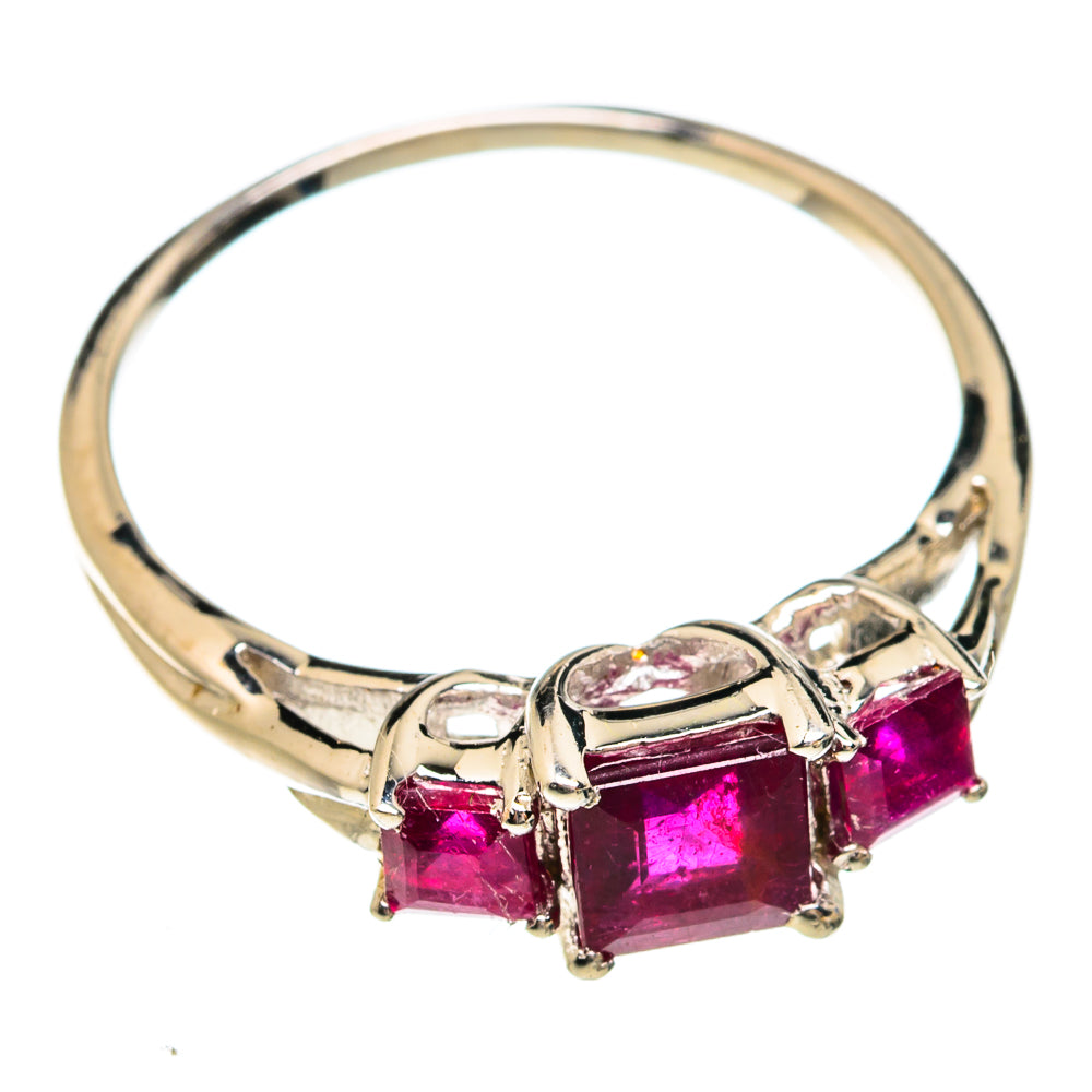 Pink Tourmaline Rings handcrafted by Ana Silver Co - RING75095