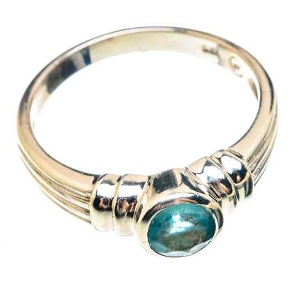 Blue Topaz Rings handcrafted by Ana Silver Co - RING75110