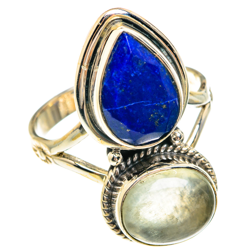 Lapis Lazuli Rings handcrafted by Ana Silver Co - RING75113