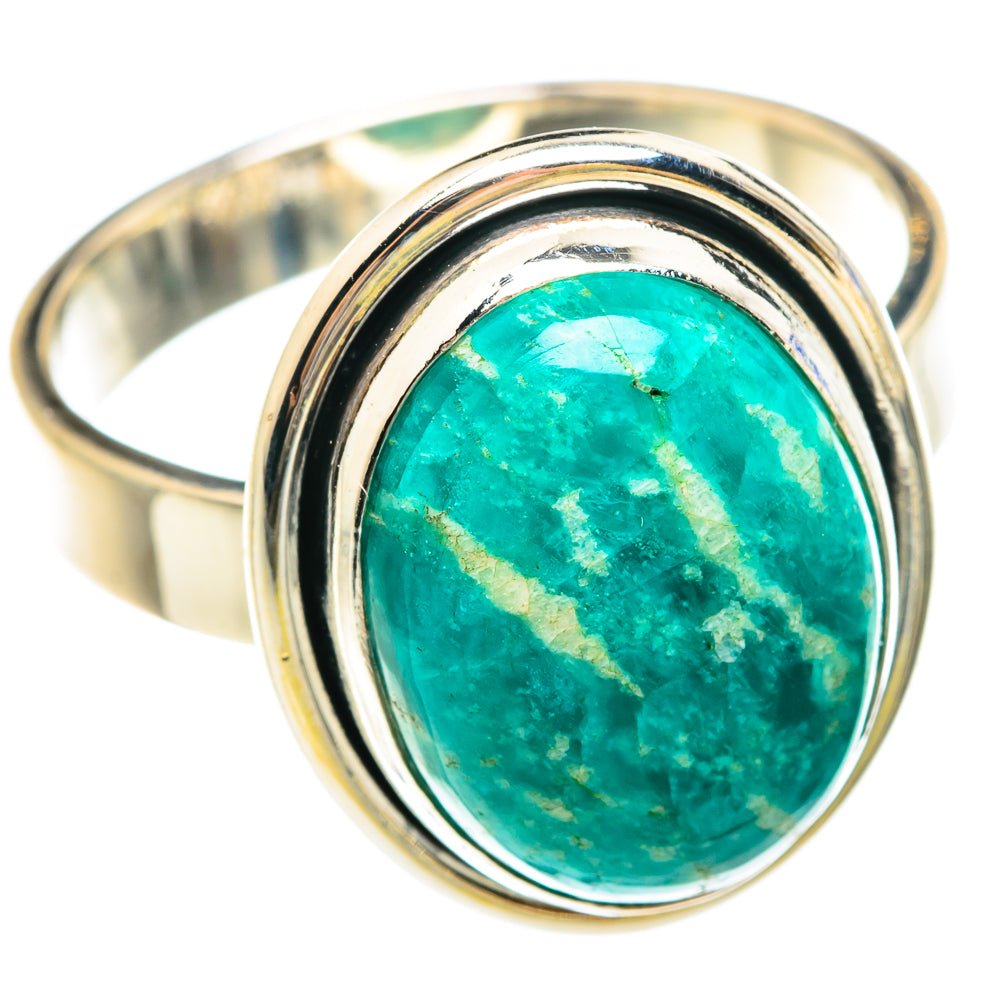 Amazonite Rings handcrafted by Ana Silver Co - RING75118