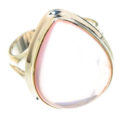 Rose Quartz Rings handcrafted by Ana Silver Co - RING75126