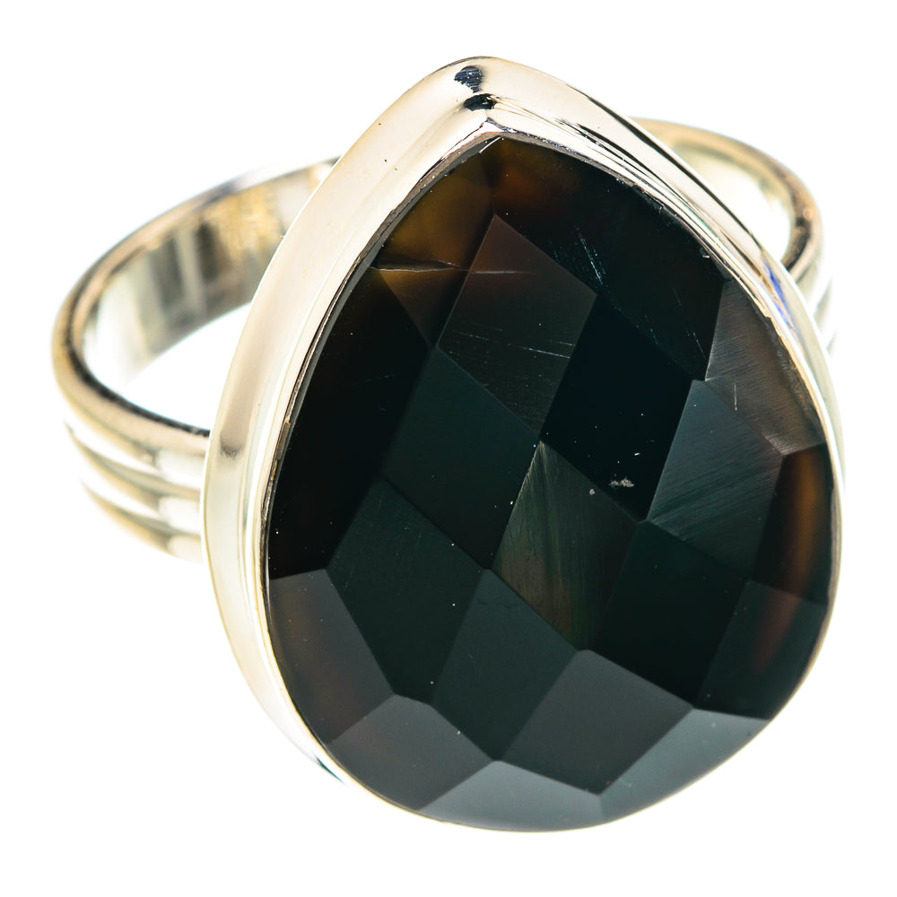 Black Onyx Rings handcrafted by Ana Silver Co - RING75131