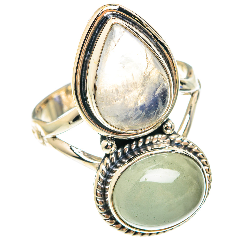 Prehnite Rings handcrafted by Ana Silver Co - RING75137