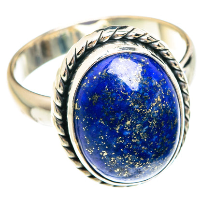 Lapis Lazuli Rings handcrafted by Ana Silver Co - RING75200