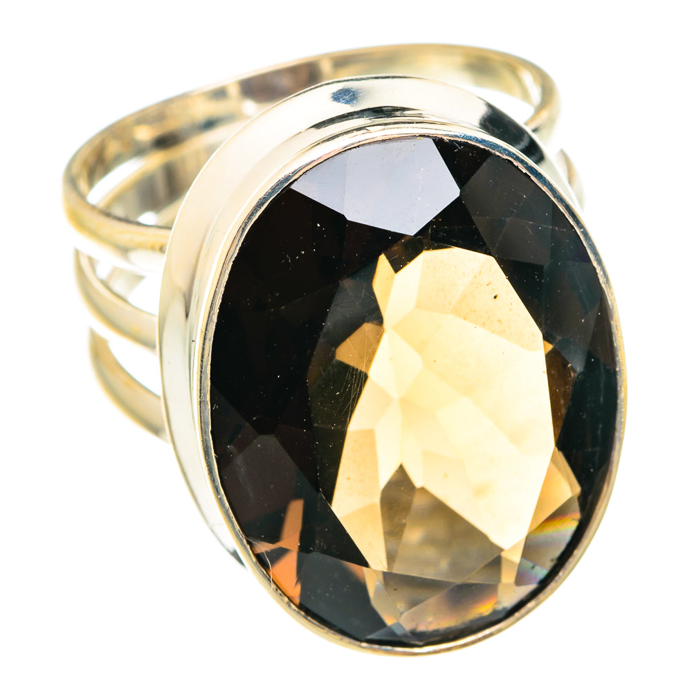 Smoky Quartz Rings handcrafted by Ana Silver Co - RING75233