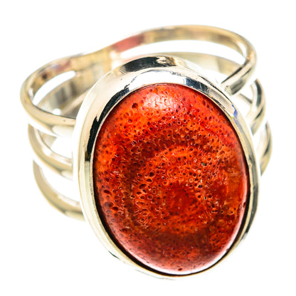 Sponge Coral Rings handcrafted by Ana Silver Co - RING75234