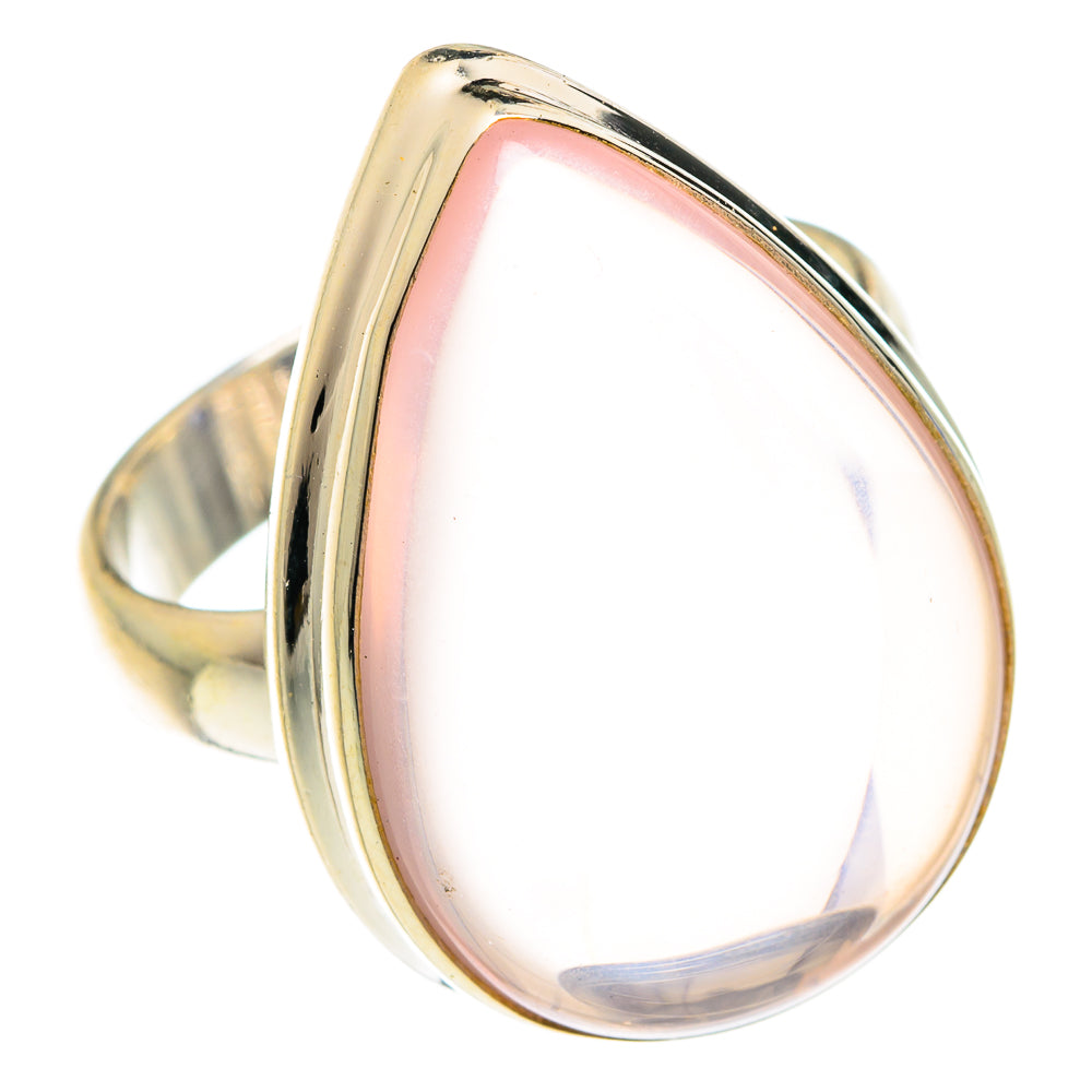 Rose Quartz Rings handcrafted by Ana Silver Co - RING75237