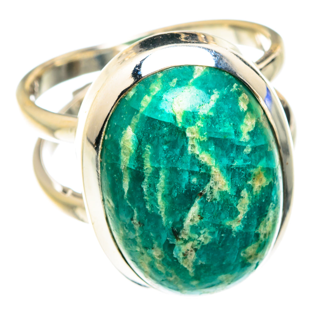 Amazonite Rings handcrafted by Ana Silver Co - RING75308