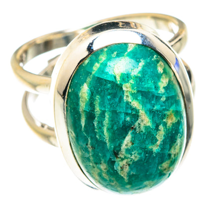 Amazonite Rings handcrafted by Ana Silver Co - RING75308