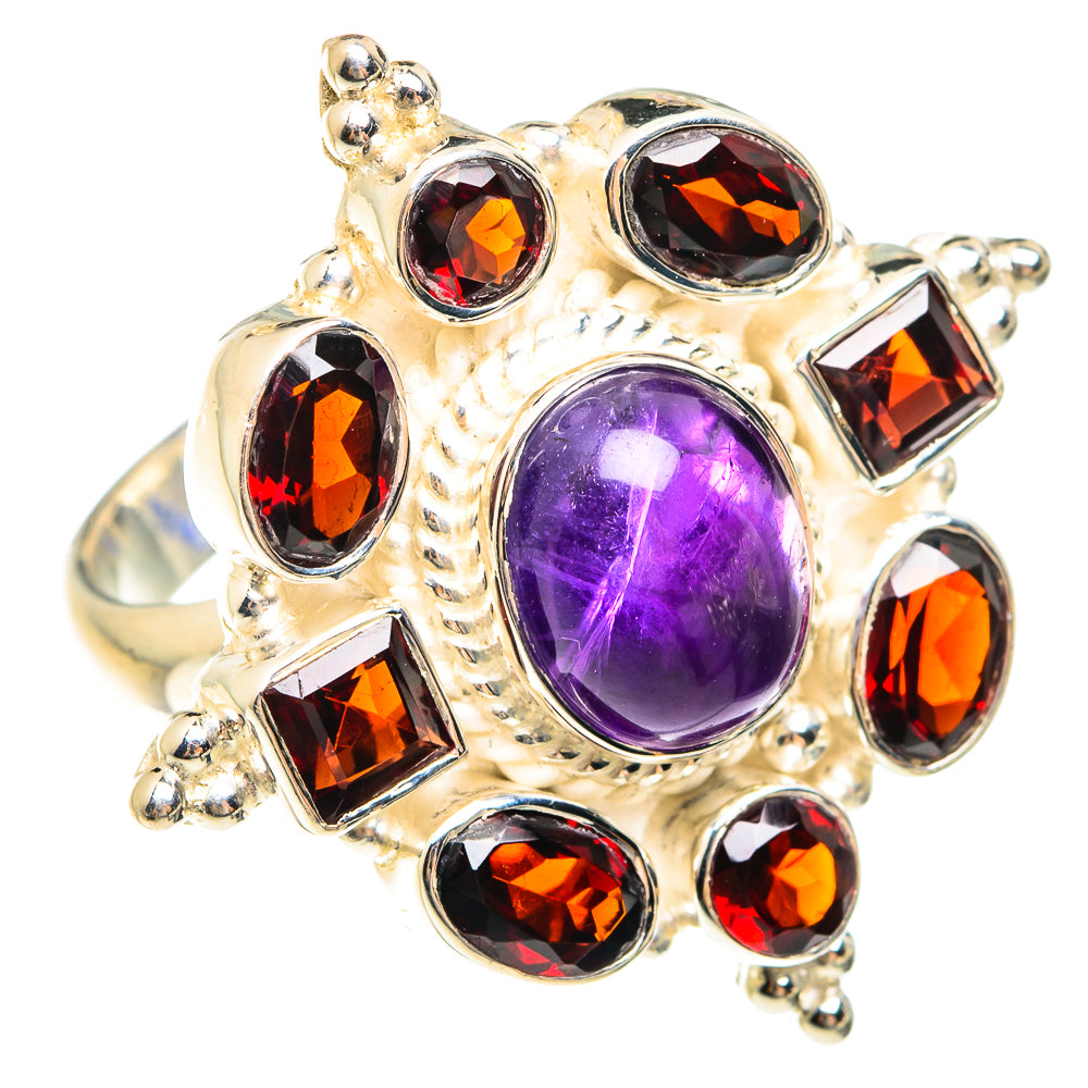 Amethyst Rings handcrafted by Ana Silver Co - RING75317
