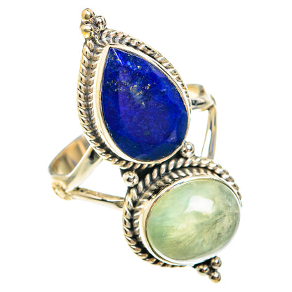Lapis Lazuli Rings handcrafted by Ana Silver Co - RING75320