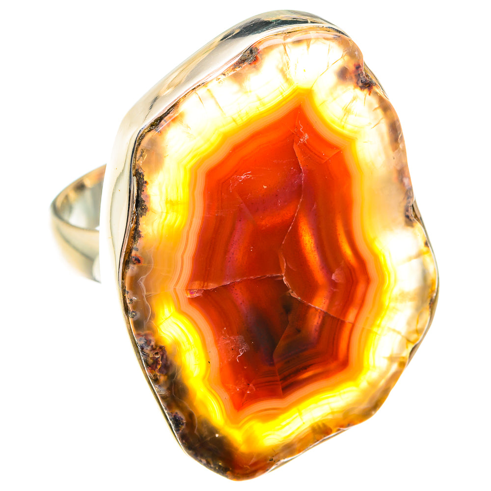 Geode Slice Rings handcrafted by Ana Silver Co - RING75333
