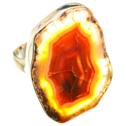 Geode Slice Rings handcrafted by Ana Silver Co - RING75333