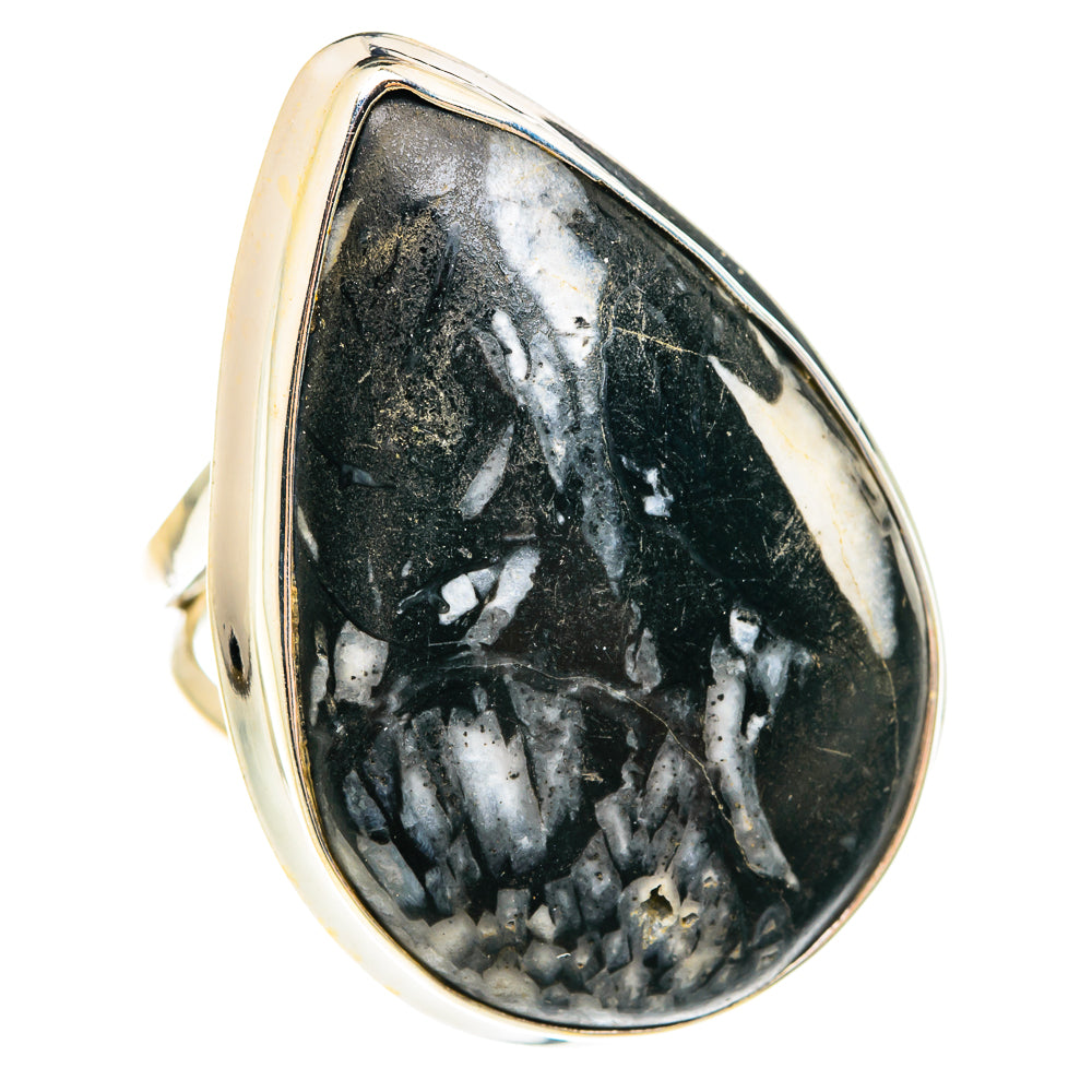 Chrysanthemum Stone Rings handcrafted by Ana Silver Co - RING75337
