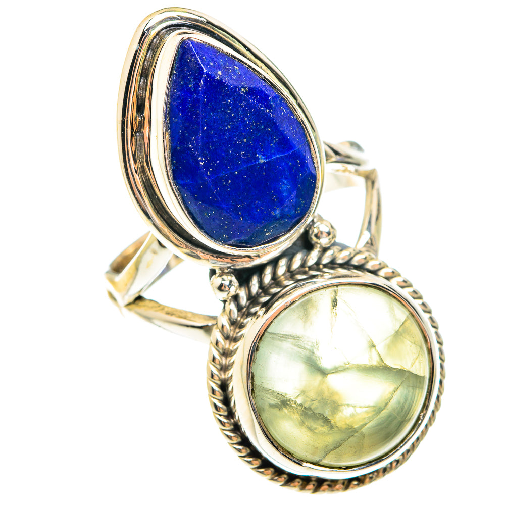 Prehnite Rings handcrafted by Ana Silver Co - RING75339