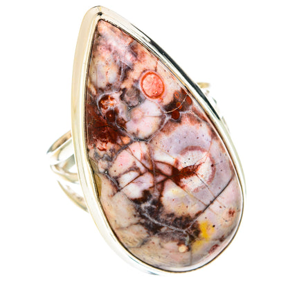 Poppy Jasper Rings handcrafted by Ana Silver Co - RING75349