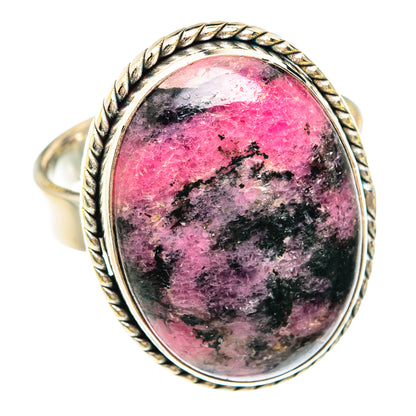 Rhodonite Rings handcrafted by Ana Silver Co - RING75352 - Photo 2