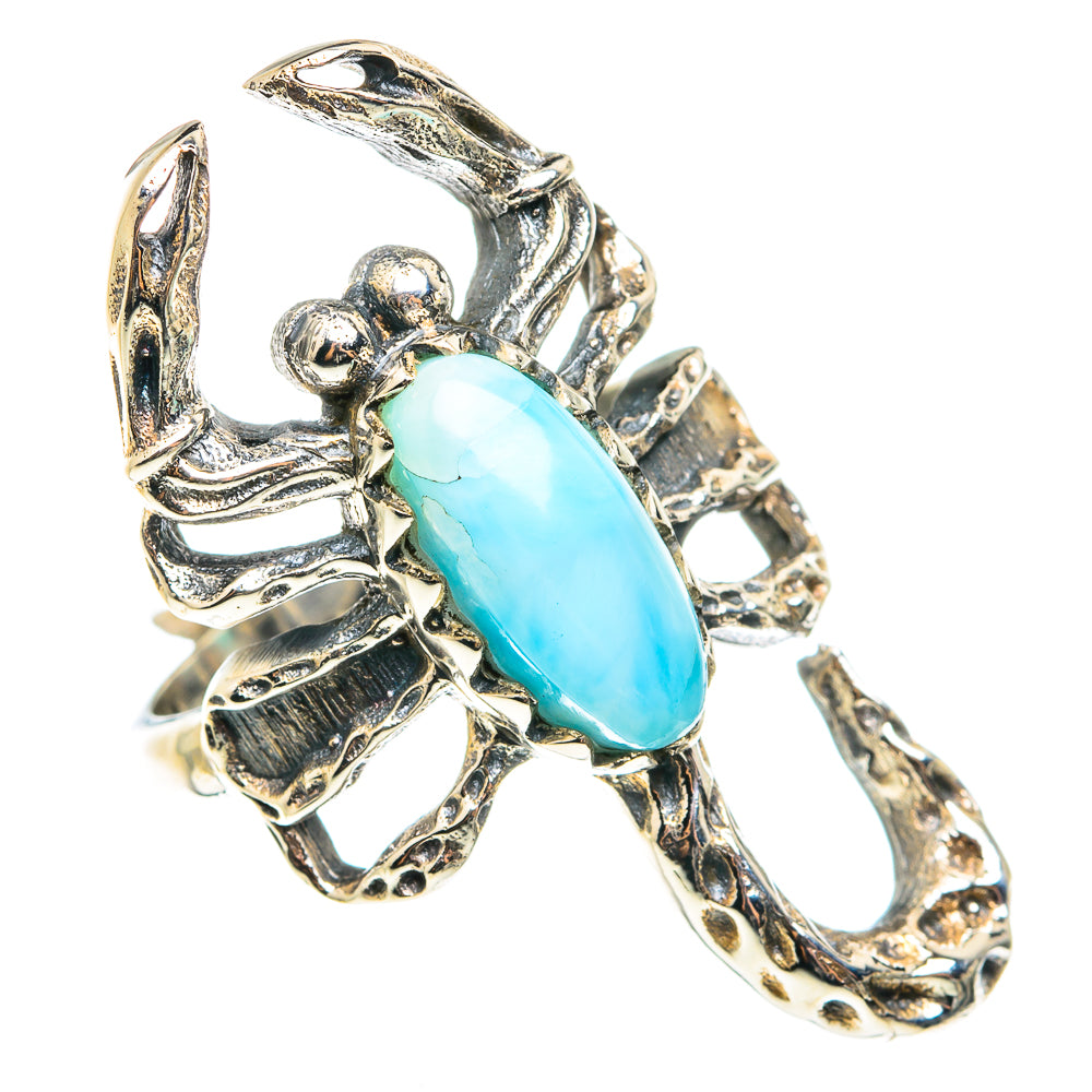 Larimar Rings handcrafted by Ana Silver Co - RING75366