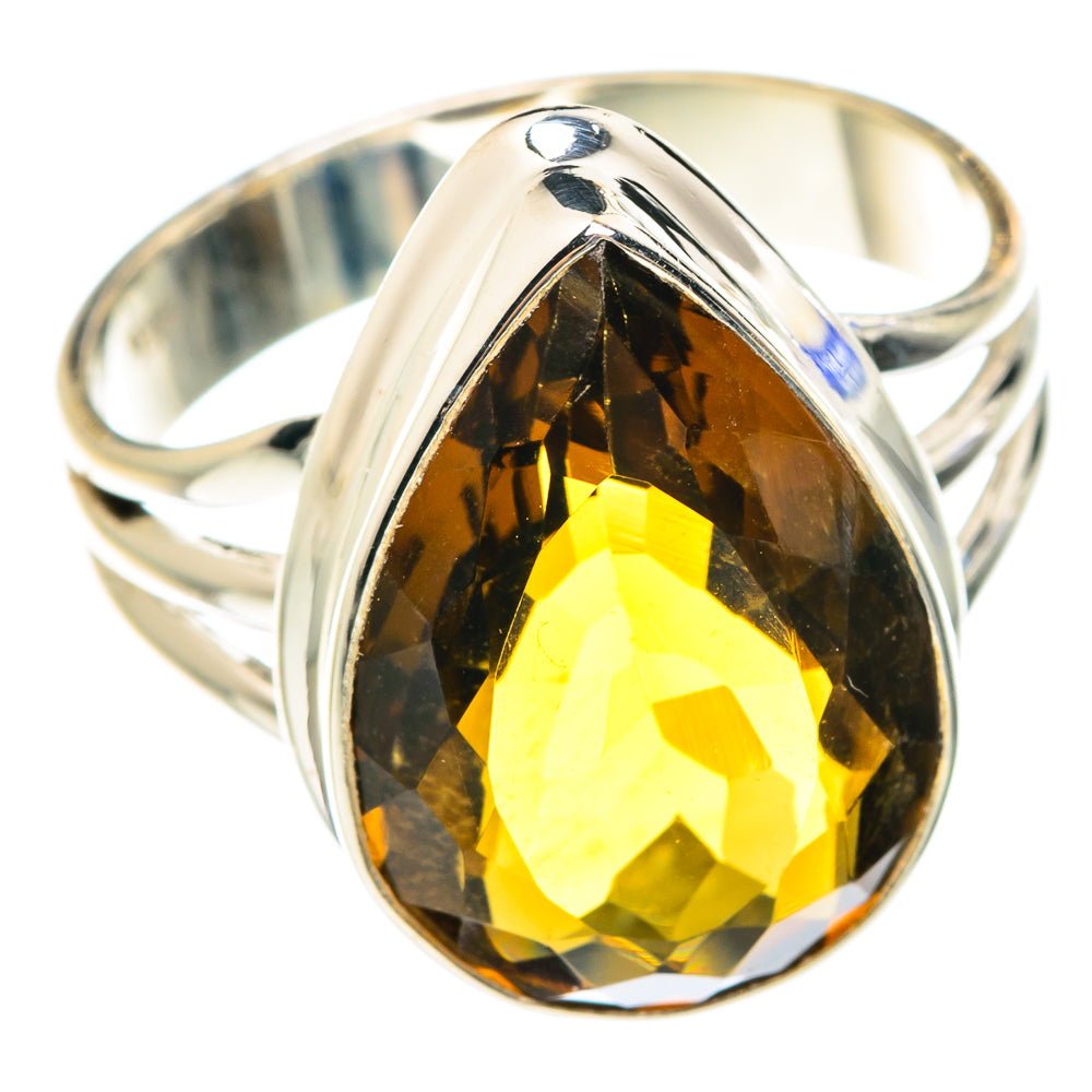 Mandarin Citrine Rings handcrafted by Ana Silver Co - RING75373