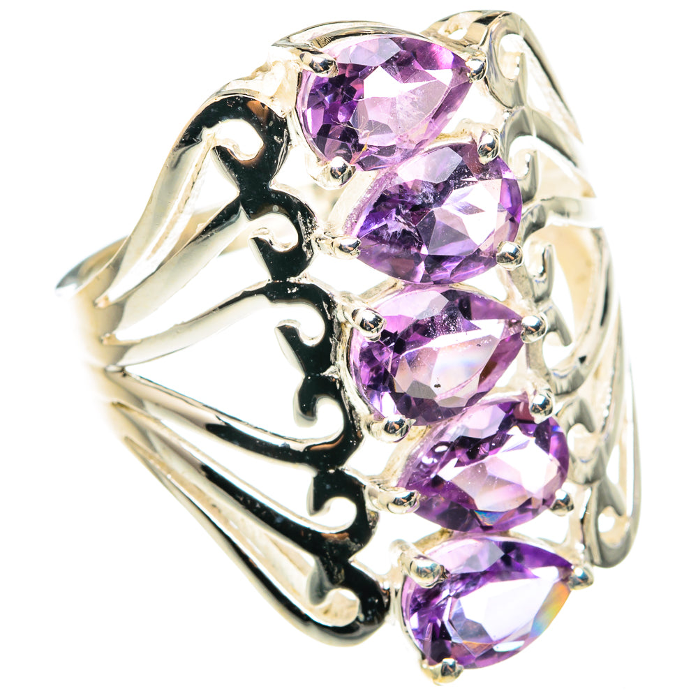 Amethyst Rings handcrafted by Ana Silver Co - RING75383