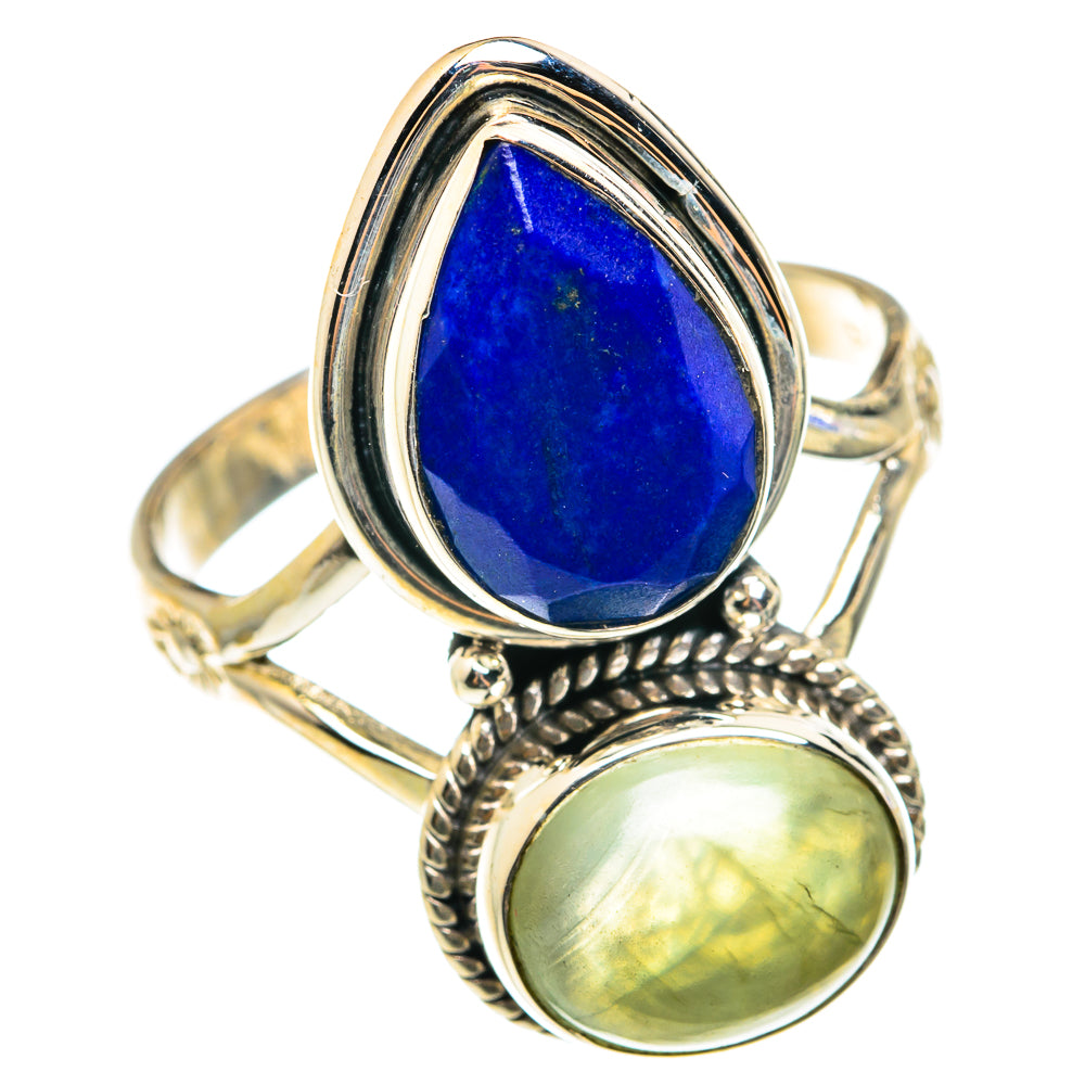 Lapis Lazuli Rings handcrafted by Ana Silver Co - RING75393