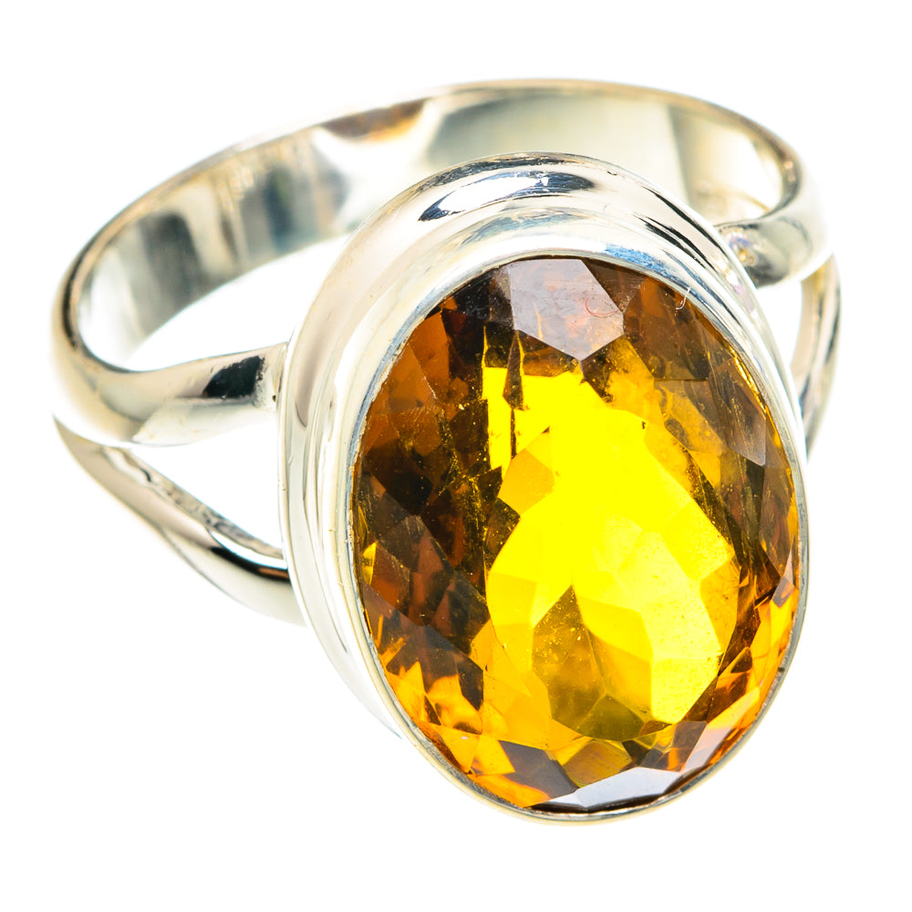 Mandarin Citrine Rings handcrafted by Ana Silver Co - RING75409