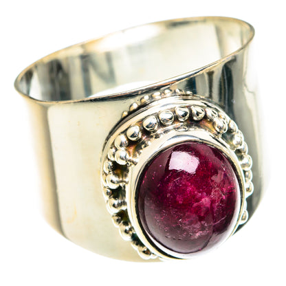 Pink Tourmaline Rings handcrafted by Ana Silver Co - RING75416