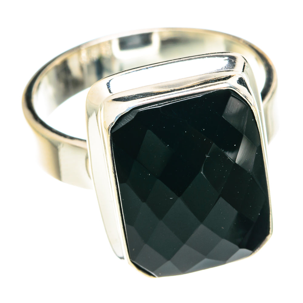 Black Onyx Rings handcrafted by Ana Silver Co - RING75423
