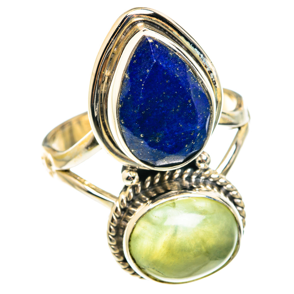 Lapis Lazuli Rings handcrafted by Ana Silver Co - RING75429
