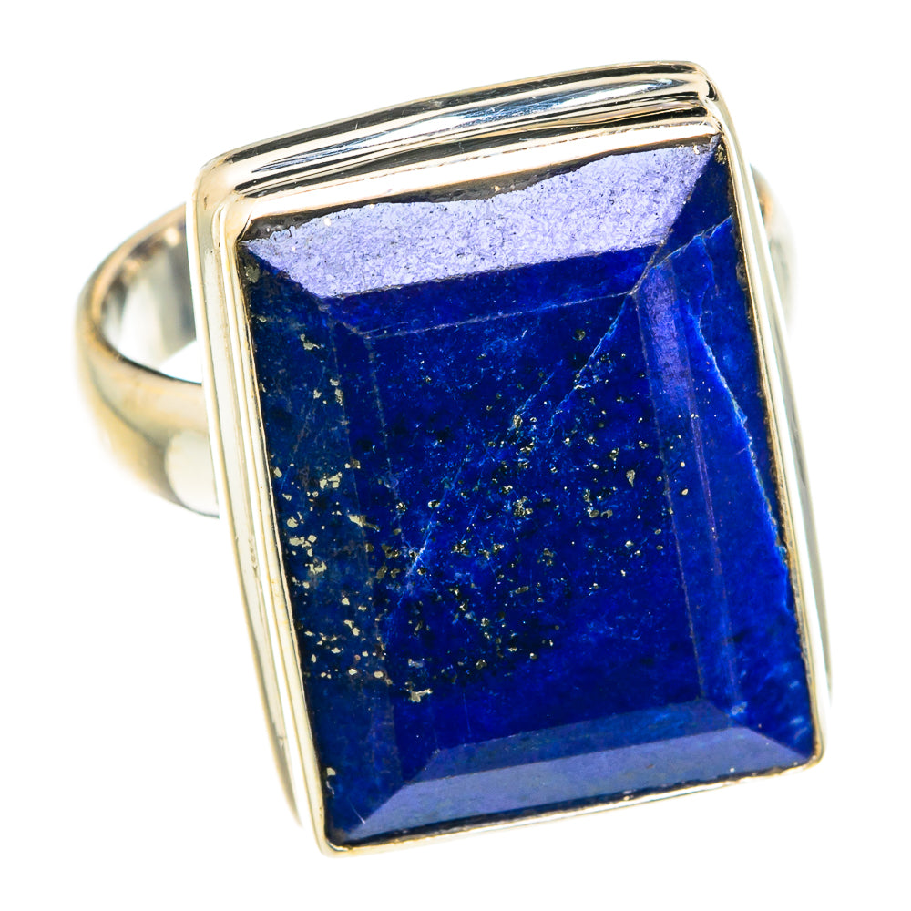 Lapis Lazuli Rings handcrafted by Ana Silver Co - RING75435