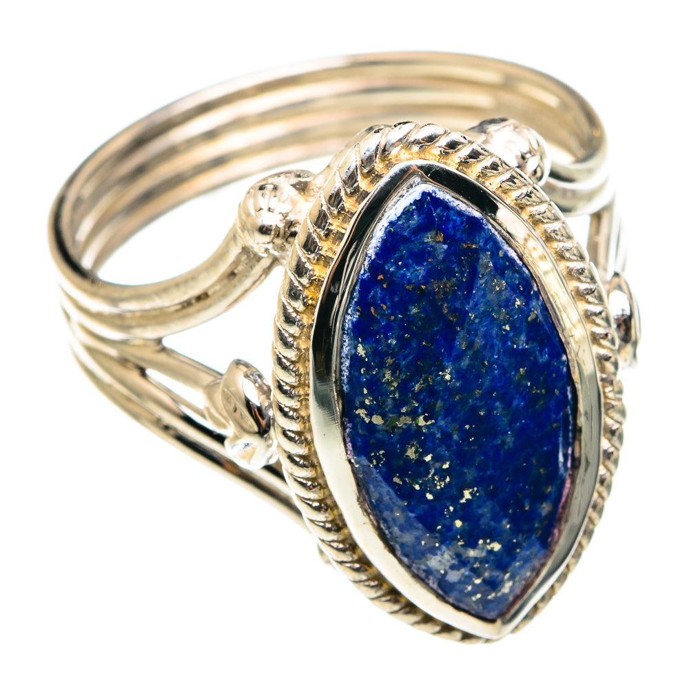 Lapis Lazuli Rings handcrafted by Ana Silver Co - RING75440